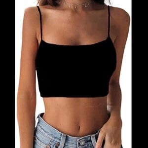 MOSCHINO Cheap And Chic Black Strap Knit Top